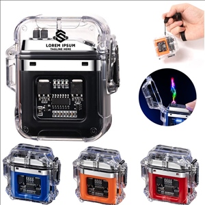 Waterproof Camping Plastic Lighter Electric Rechargeable
